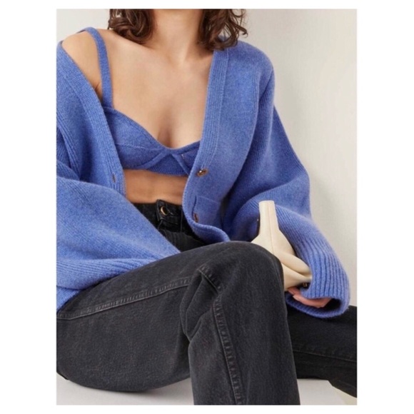 KHAITE Other - KHAITE Eda Cashmere Bra Top